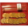 Image 2 : 48. (15) Old Lincoln Cent Mint errors with laminated or Split planchets in a plastic tube.