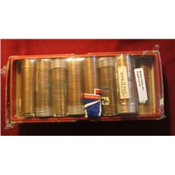 54. (16) Rolls of various 1982 P & D Variety Cents in Copper & Zinc. All BU .