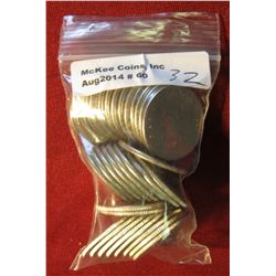 60. (32) 1867-1992 Manitoba, Canada Commemorative Quarters. Gem BU .