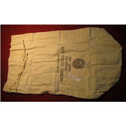 75. Northern National Bank Presque Isle, Maine Bank Bag.
