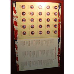 77. Large Presidential Dollars Collector's Portfolio.