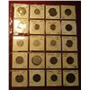 Image 1 : 81. (20) Various Foreign Coins from countries such as France, Panama, France, India & etc. In a plas