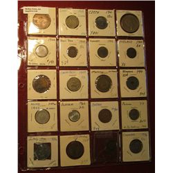 90. (20) Various Foreign Coins from countries such as Australia, Panama, Great Britain, Morocco, Pol