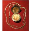 Image 1 : 97. Engraved 25th Anniversary locket with husband and wife as well as a pair of World War II Navy Bo