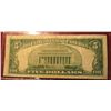 Image 2 : 114.  Series 1928 $5 U.S. Note Red Seal. VG-8.