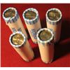 Image 1 : 132. (5) Original Gem BU  Bank-wrapped Rolls of Jefferson Nickels, includes Ocean in View, (2) 2006 