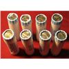 Image 2 : 133. (8) Original Gem BU  Bank-wrapped Rolls of Jefferson Nickels, includes some of the Westward Jou