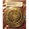 Image 2 : 138. 1805 Lewis And Clark Reach The Pacific Proof Bronze Medal. Encapsulated. 44mm.