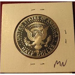 162. 1997 S Kennedy Half Dollar. Cameo Frosted Proof 65.