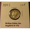 Image 1 : 175. 1939 S Mercury Dime. Unc.