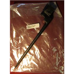 209. Lee Enfield No. 4 Mk II Spike Bayonet In Near Unissued Condition For A World War II Rifle.