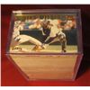 Image 2 : 211. 1997 "The Fairfield Co." Clear Plastic Case with a large collection of Baseball Cards inside.  