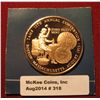 Image 1 : 318. "August 1973 TAMS 13th Annual Convention John Hull's Mint Boston, Massachusetts" Proof Bronze M