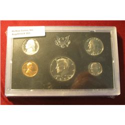 351. 1972 S U.S. Cameo Frosted Proof Set. In original box as issued.