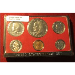 354. 1975 S U.S. Cameo Frosted Proof Set. In original box as issued.
