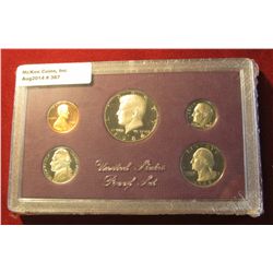 367. 1984 S U.S. Cameo Frosted Proof Set. In original box as issued.