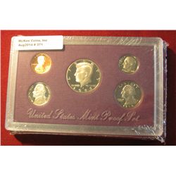 371. 1988 S U.S. Cameo Frosted Proof Set. In original box as issued.