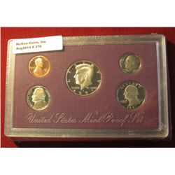 376. 1991 S U.S. Cameo Frosted Proof Set. In original box as issued.
