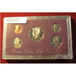 377. 1991 S U.S. Cameo Frosted Proof Set. In original box as issued.