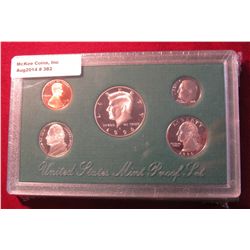 382. 1996 S U.S. Cameo Frosted Proof Set. In original box as issued.
