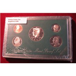 385. 1997 S U.S. Cameo Frosted Proof Set. In original box as issued.
