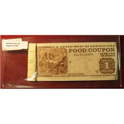 390. Rare Series 1991B U.S. Department of Agriculture Food Coupon Booklet Value $2.00. All coupons s