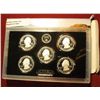 Image 2 : 654. 2014 S "America the Beautiful" Silver Quarters Proof Set in Box of Issue.