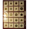 Image 2 : 663. (20) World Coins in a plastic page. All identified and in 2" x 2" holders, includes Australia, 