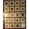 Image 1 : 673. (20) World Coins in a plastic page. All identified and in 2" x 2" holders, includes Netherlands