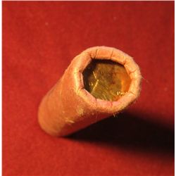 693. 1961 D Original BU  Bank wrapped Roll of Lincoln Cents.