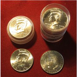 732. 2013 D Solid Date Gem BU  Roll of Kennedy Half Dollars in a plastic tube. (20 pcs.).