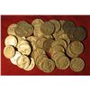 Image 1 : 736. (40) Old Buffalo Nickels with Indian Heads, Butworn dates. Nice for making Jewelry or use a lit