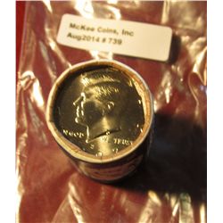 739. 2007 D Original U.S. Mint Wrapped Roll of Kennedy Half Dollars. Gem BU .