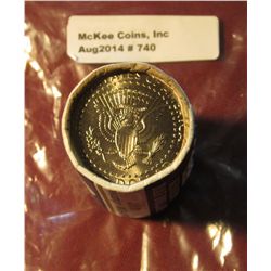 740. 2006 P Original U.S. Mint Wrapped Roll of Kennedy Half Dollars. Gem BU .