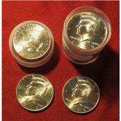 742. 2013 P Original Gem BU  Roll of Kennedy Half Dollars in a plastic tube. (20 pcs.).
