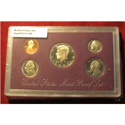746.1989 S U.S. Proof Set. Original as issued. Issued by the U.S. Mint at $11.00.