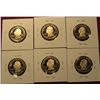 Image 2 : 749. 2009 S Five-Piece Proof Quarter Set. All in 2" x 2" holders.