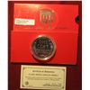 Image 2 : 771. Large size 1943 U.S. World War II Cent Copy in holder, plated in .999 Fine