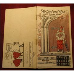 776. 1921 "The National New Oil Trade Journal", The National Refining Company, Cleveland, Ohio. Fron