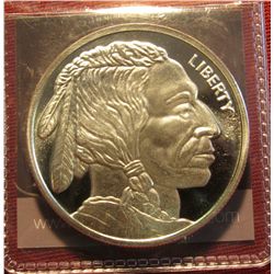 788. Buffalo Nickel Replica Struck in .999 Fine Silver. One Ounce.