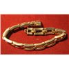 Image 1 : 822. HEAVY link bracelet, marked 925 ITALY, small links appear to be gold weighs 40+grams