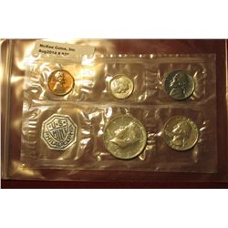 830.  1964 US proof set, still in Mint cello, no outer envelope