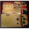Image 1 : 845. 1992 United Kingdom Brilliant Uncirculated Coin Collection, in original packaging