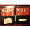 Image 1 : 854. 1979-S Type 2 US Proof Set in box with Type 1 proof set for comparison – Type 2 set has ALL 6 c