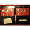 Image 2 : 854. 1979-S Type 2 US Proof Set in box with Type 1 proof set for comparison – Type 2 set has ALL 6 c