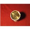Image 1 : 886. BU  US Mint issued roll of 2010-D Kennedy Halves, end coins are toned golden
