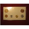 Image 2 : 896.  Merry Christmas from Around the World, BU  6 coin set, coins are dated 1950-1965