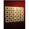 Image 2 : 917. 20 proof coins in 2x2s, mostly pennies, includes 2 nickels and a dime, dates range from 1961 to