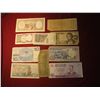 Image 2 : 943. 10 (ten) mixed World Banknotes, WWII era to present