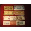 Image 2 : 947. 10 (ten) mixed World Banknotes, WWII era to present